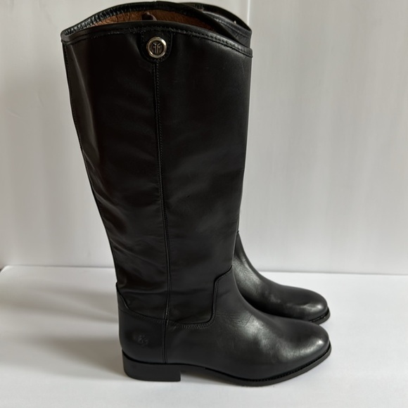 Frye Mellisa Button 2‎ Leather Equestrian Southwester Style Boots Size 8.5 - NEW - Picture 9 of 16